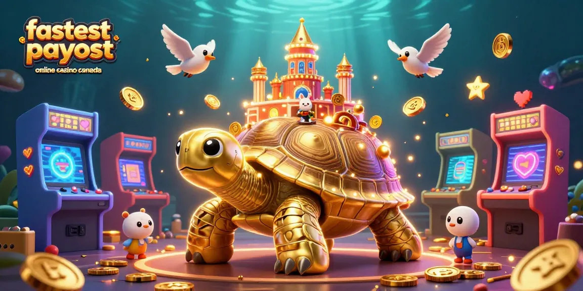 Experience fast payouts with the fastest payout online casino Canada in a gaming paradise scene.