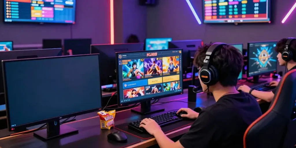 Exciting online gaming experience on https://ku88v1.com/ with vibrant visuals and player engagement.